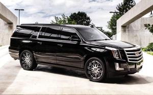 Cadillac Escalade ESV on Forgiato Wheels (TEC 3.6) '2019